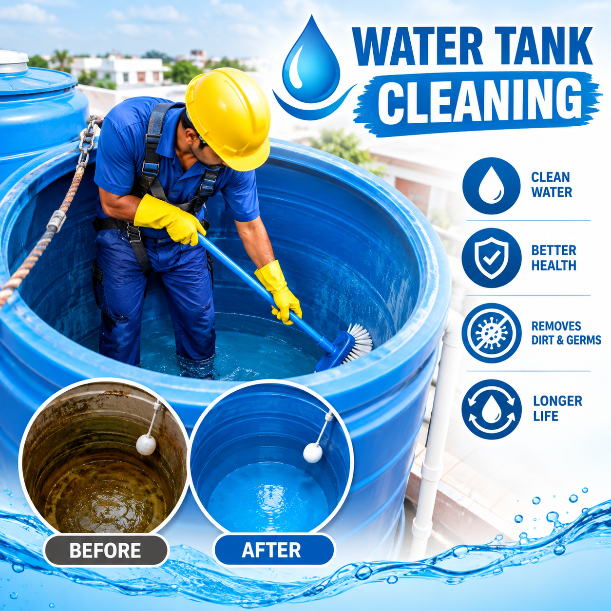 Water Tank Cleaning
